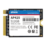 Obrázek zobrazující SSD BiWin 22*30 NVMe pro GPD WIN MAX 2 a Steam Deck