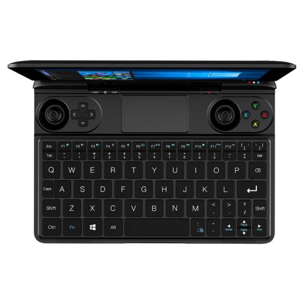 GPD WIN MAX 2021 Ultrabook shown from the top