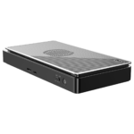 Front view of the GPD G1 2024, a sleek handheld gaming device featuring a vibrant display, ergonomic controls, and a modern design.