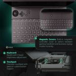 Klávesnice GPD Win Max 2 (2024) je vybavena klávesnicí se dvěma úrovněmi nastavení jasu, což umožňuje optimální viditelnost za různých světelných podmínek. Zařízení obsahuje magnetické kryty, které umožňují snadné přepínání mezi pracovním notebookem a herním kapesním počítačem. Kromě toho má přesný touchpad pro přesnou a citlivou navigaci.