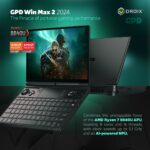 GPD Win Max 2 (2024) je poháněn procesorem AMD Ryzen 7 8840U s 8 jádry a 16 vlákny s taktem až 5,1 GHz. Součástí zařízení je také NPU s umělou inteligencí, který zvyšuje jeho výkon pro náročné aplikace a hraní her.