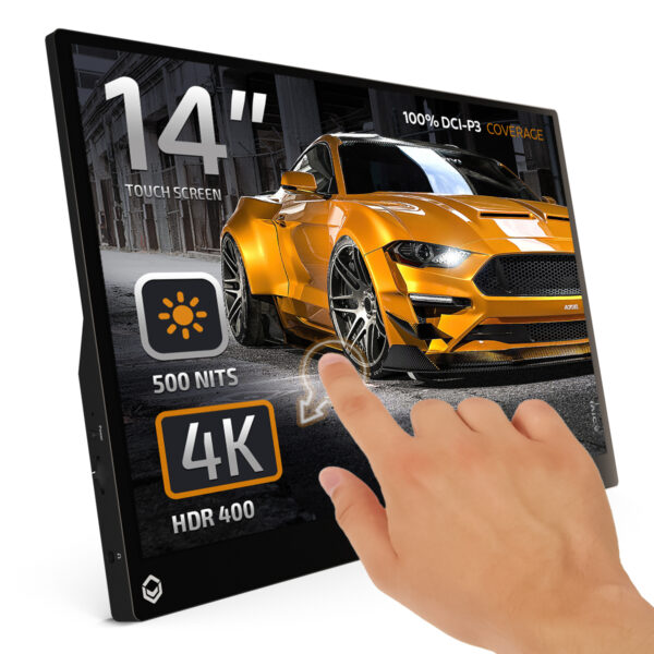 DroiX PM14 4K Portable  Monitor