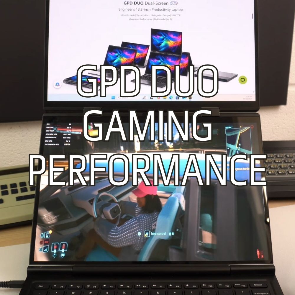 GPD 듀오 게이밍 성능