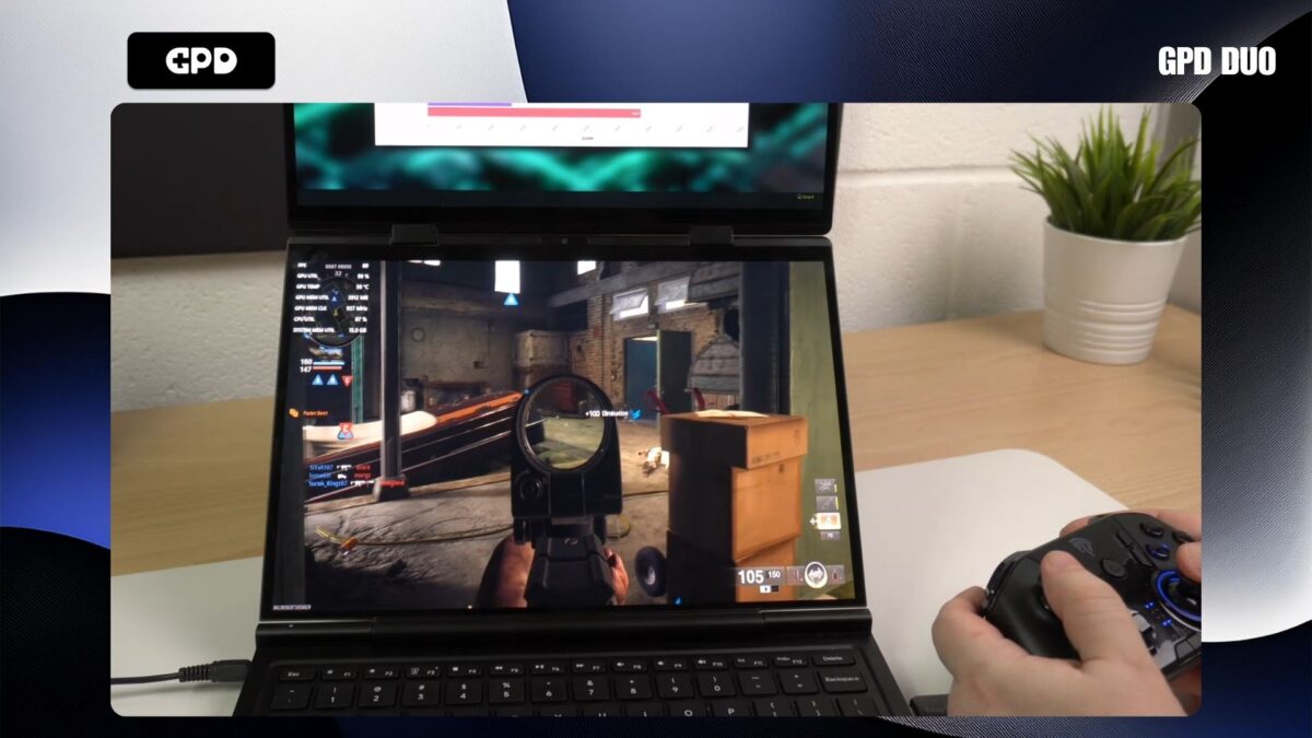 Spielen von Call of Duty Black Ops 6 auf GPD Duo