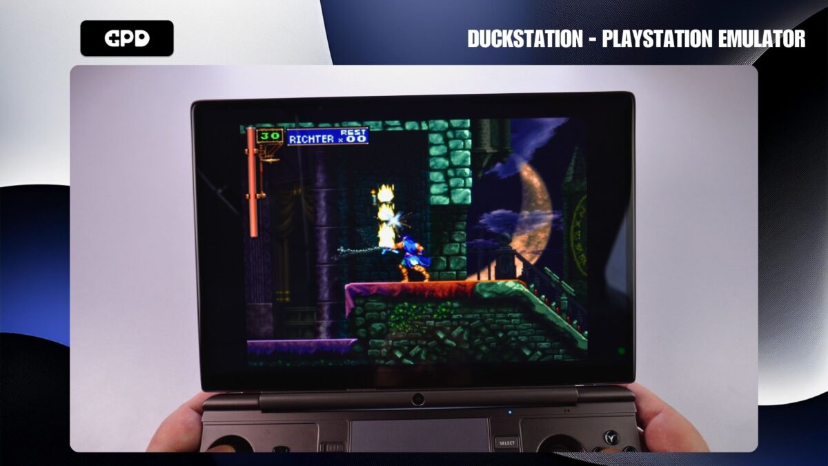 DuckStation on the GPD WIN MAX 2 2025