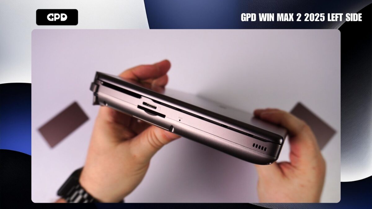 GPD WIN MAX 2 2025 Left Side