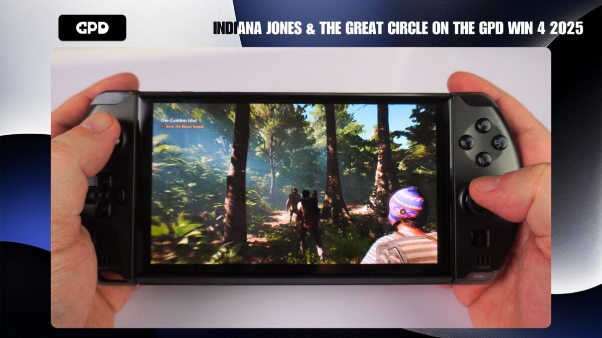 Indiana Jones a Velký kruh na GPD WIN 4 2025