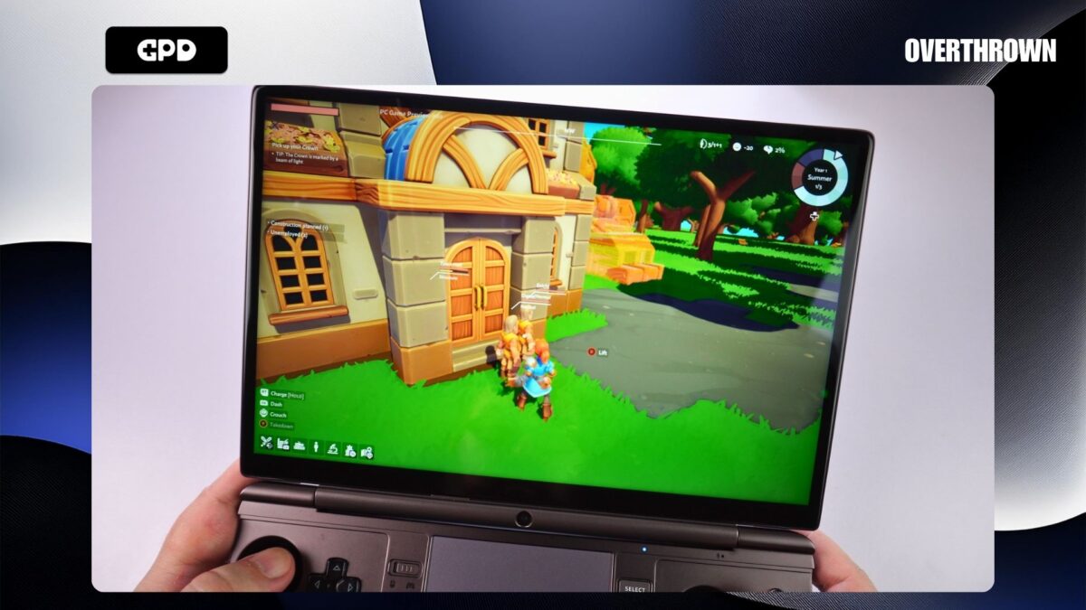 Overthrown on the GPD WIN MAX 2 2025