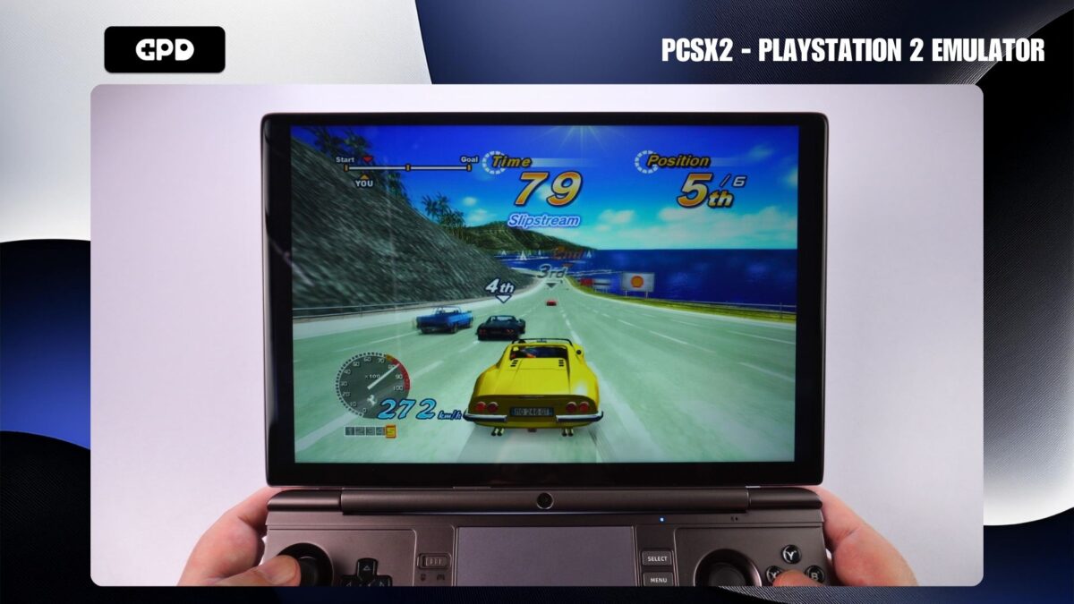 PCSX2 on the GPD WIN MAX 2 2025