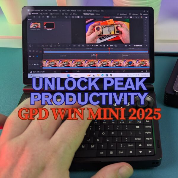 Odemkněte špičkovou produktivitu s GPD WIN Mini 2025