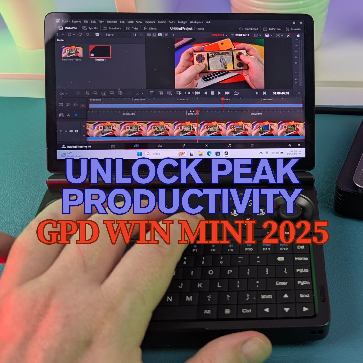 Erreichen Sie höchste Produktivität mit dem GPD WIN Mini 2025