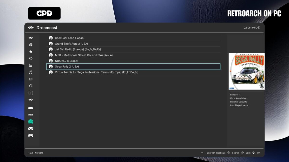 RetroArch op PC