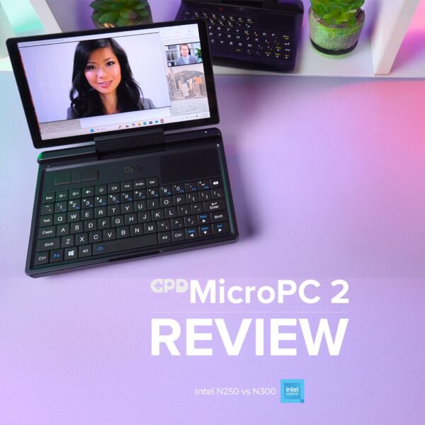 GPD MicroPC 2 recenze N250 vs N300