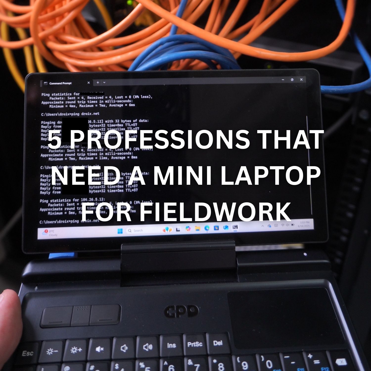 5 Berufe, die einen Mini-Laptop für die Feldarbeit benötigen