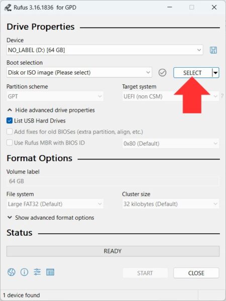 Choose your ISO file - GPD | PC Gaming Handhelds & Mini Laptops Choose your ISO file
