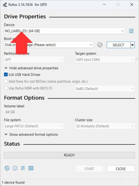 Choose your drive - GPD | PC Gaming Handhelds & Mini Laptops Choose your drive