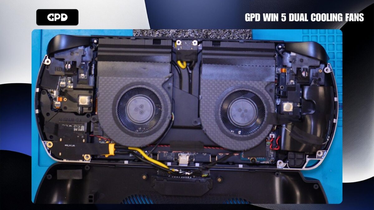 GPD WIN 5 Kipas Pendingin Ganda Bongkar Pasang